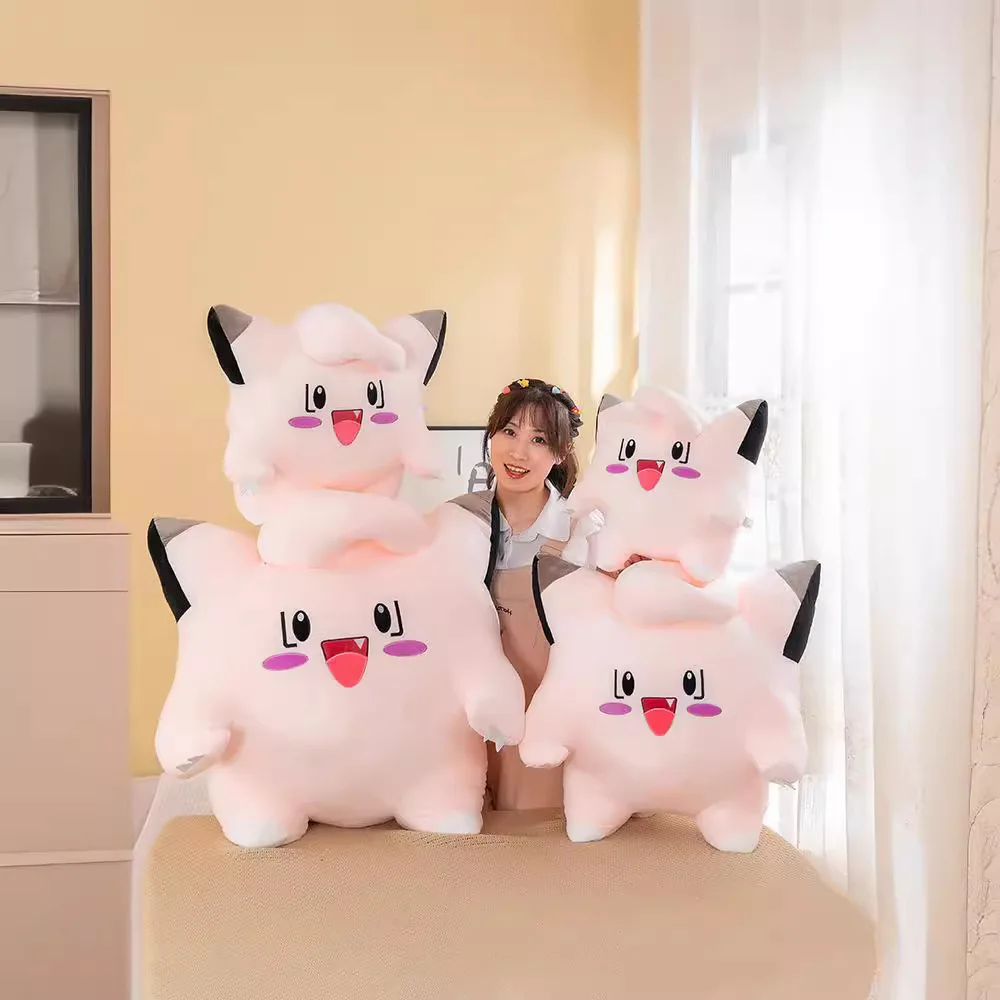 かわいいクレフェアリーぬいぐるみ人形かわいいデジタルモンスターポケモンぬいぐるみ子供のための誕生日クリスマスギフト女の子男の子ぬいぐるみ