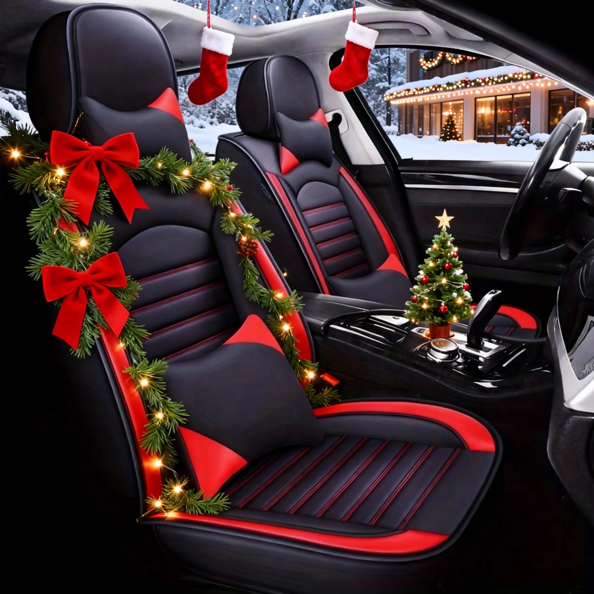 

Чехлы на автомобильные сиденья, универсальные, подходят для седанов, люков и внедорожников, аксессуары для интерьера (1 чехол на переднее сиденье)