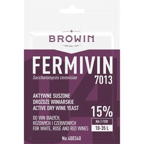 Levadura de vino seco para Fermivin 7g