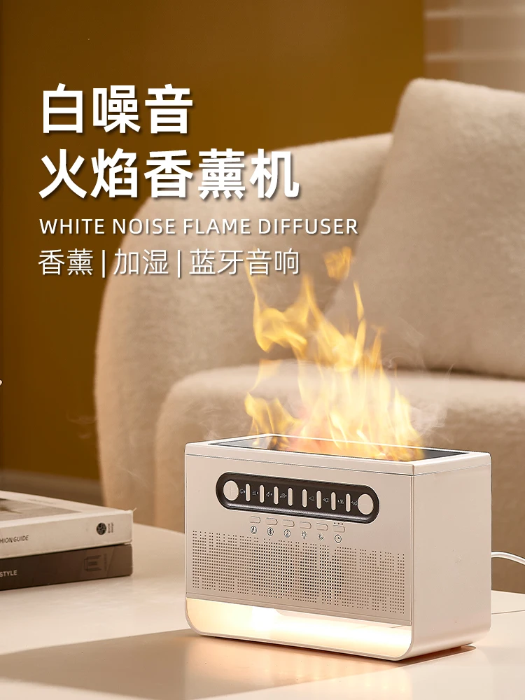 

Увлажнитель для ароматерапии с белым шумом, Bluetooth, аудиодинамик, атмосферный ночник, эфирное масло, подарок для сна для подруг