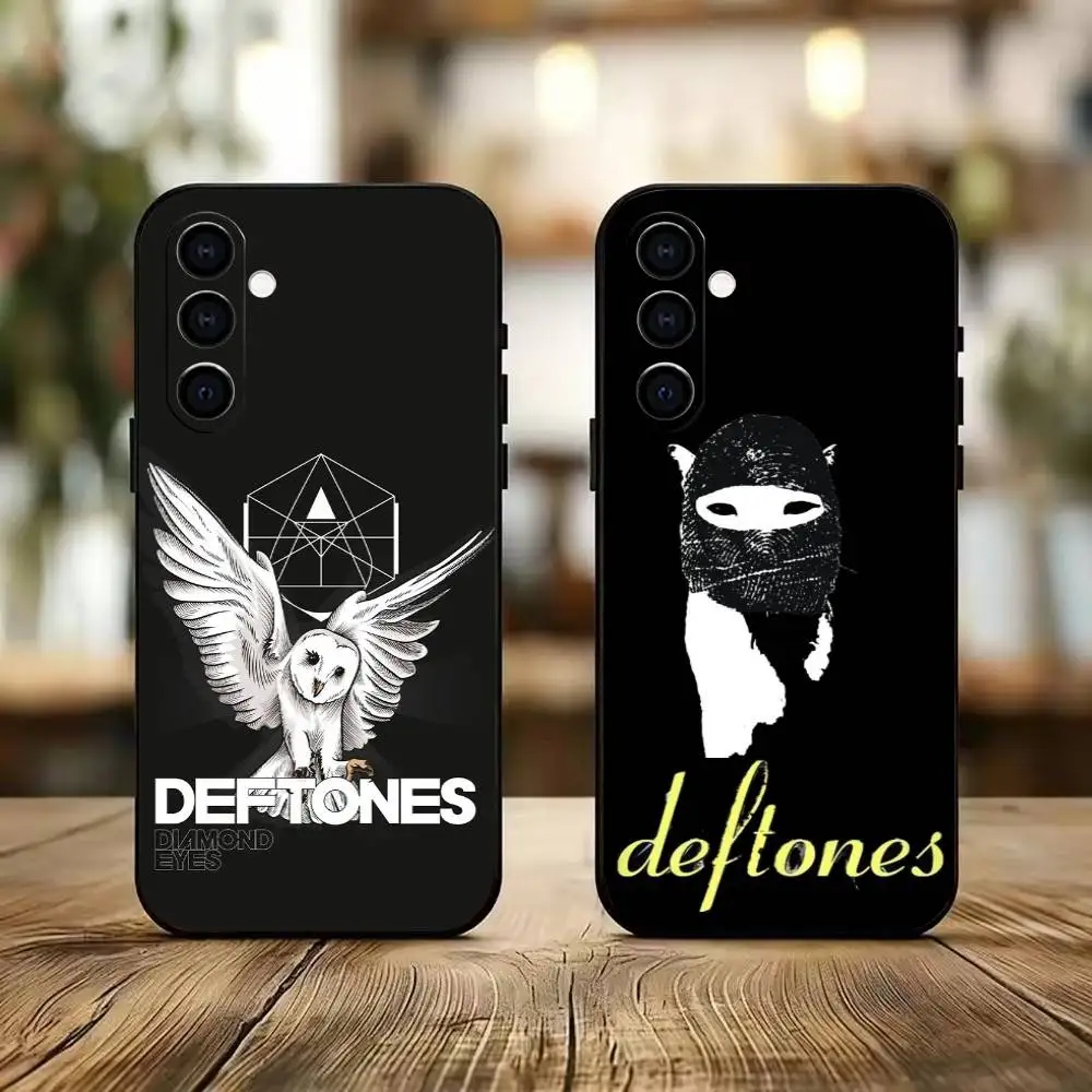 

Nu-Metal Band Deftones Phone Case For Samsung Galaxy A73,A72,A71,A70,A53,A52,A51,Others Soft Black Cover