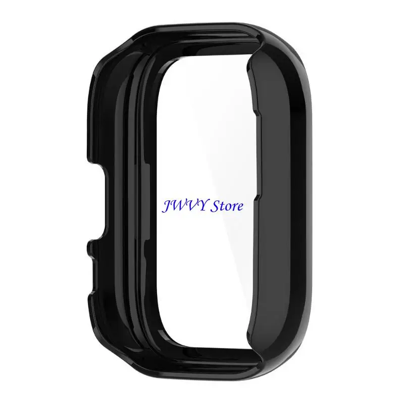 573A Full Coverage Protective Cover Fashionable PC+Glass Cover Sleek Protective for Active Smartwatch Protects Screen & Frame