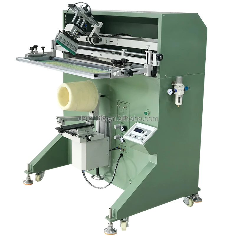 

1 Color Screen Printer 1 Station Automatic Screen Printing Plastic Cup logo Printing Machine