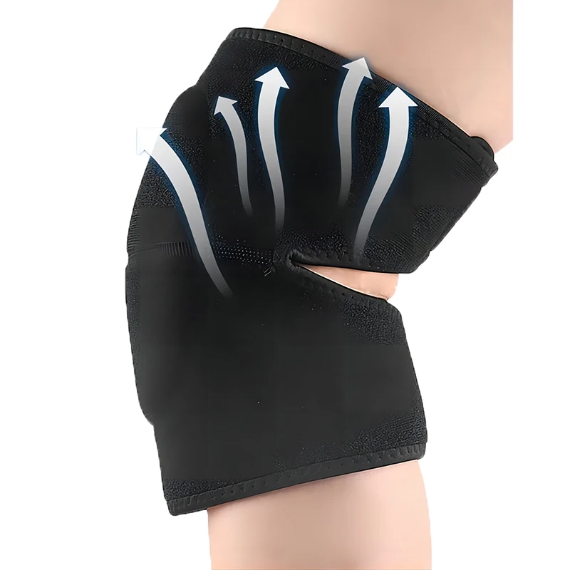 1Pcs Indoor Fitness Sport Knee Pads Dance Yoga Ballet Safety Brace Breathable Anti-Collision KneeLet Basketball Soccer Sleeves