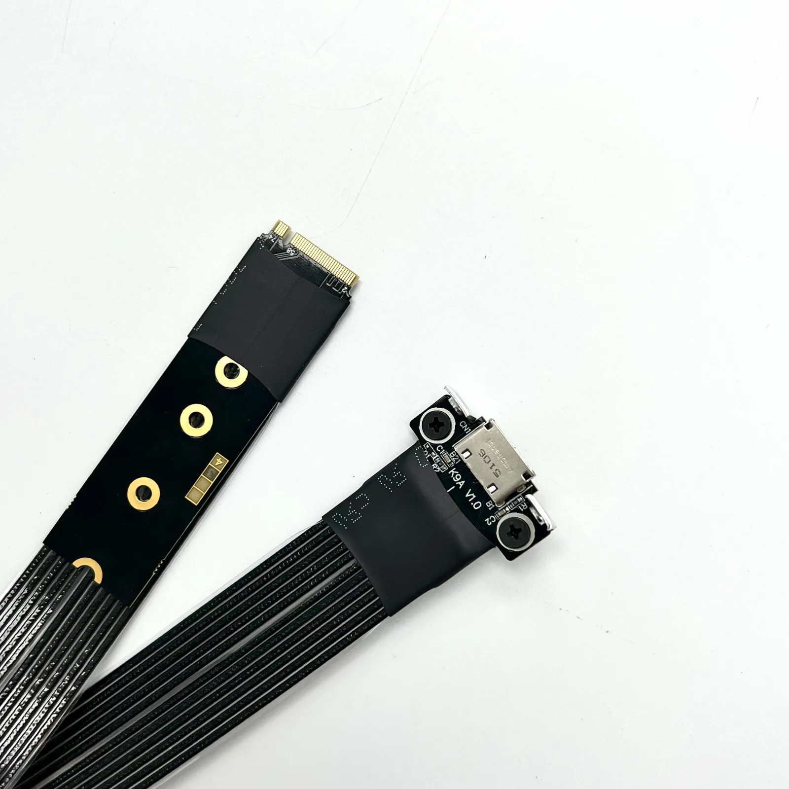 64Gbps M.2 To Oculink Extension Cable For PC Desktop External GPU M2 M-key NVME To SFF8612 Adapter Cord PCIe 4.0 X4 Gen4 Adapter
