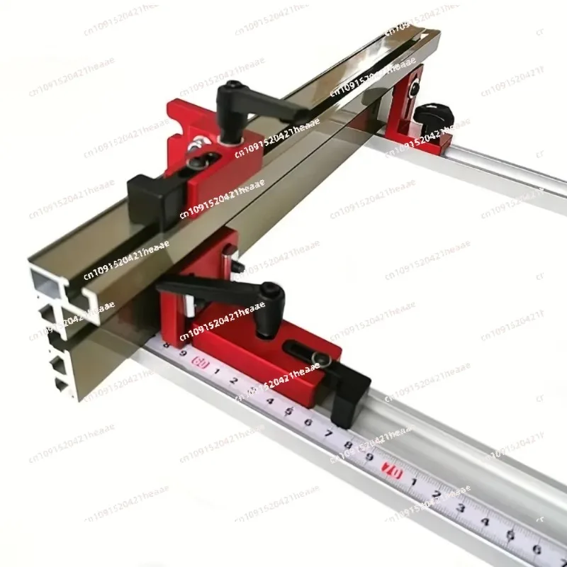 Suitable for  woodworking T-slot miter rail fence stop slide connector chute positioning rail for table saw  Support