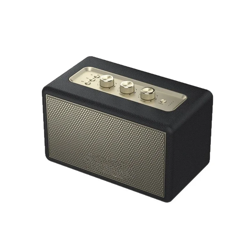 

Home Bluetooth Audio Portable Retro Card Small Speaker Subwoofer Player