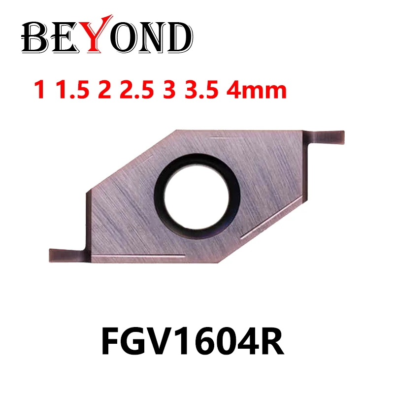 

BEYOND FGV1604R100 CNC Sealing Ring Grooving Tool O-ring FGV1604R 100 150 200 250 300 350 400 FGV1604 Circular Lathe Cutter