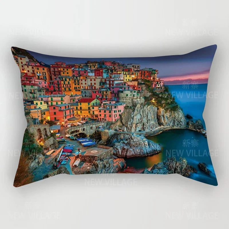 Home autumn decoration Colorful pattern pillow cushion cover decorations throw pillow covers 30*50 pillowcase 30x50 40x60 50*70