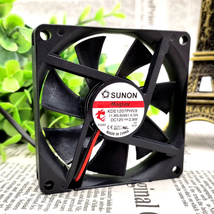 KDE1207PHVX 7 CM 12V 2.9W 7015 MAGNETIC COOLING FAN