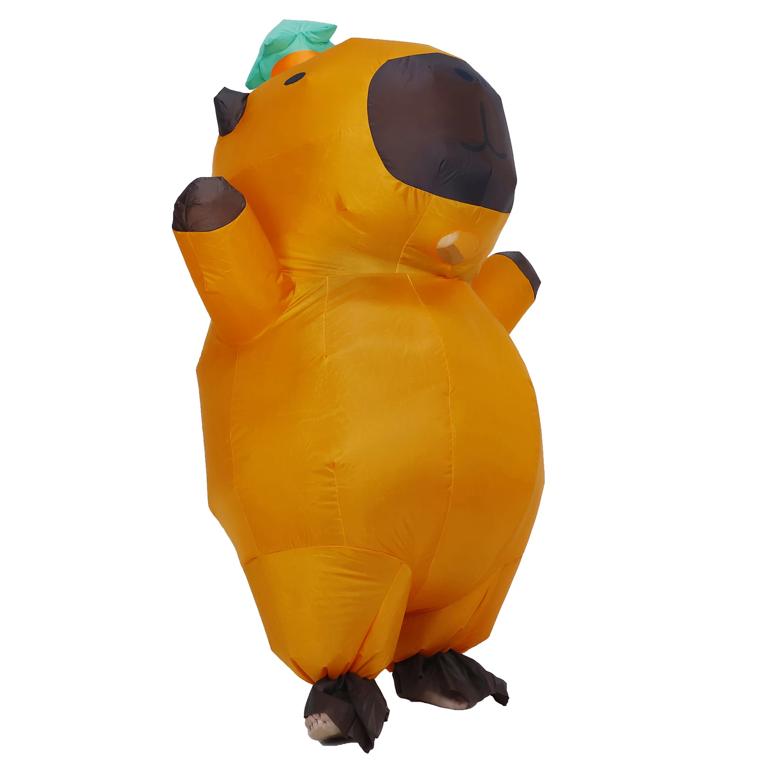 Capibara Costume Inflatable for Adult Fancy Halloween Cartoon Cosplay Party Dress Performance Inflated Garment Air Blow Suit