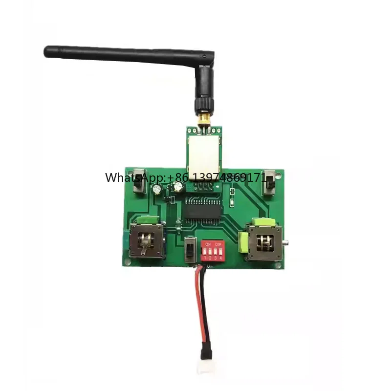 2.4G 6 Channel DC 3-5V Remote Control 3.5-8V Receiver Module with Signal Lights for RC Car Boat Fixed Wing Airplane Accessories