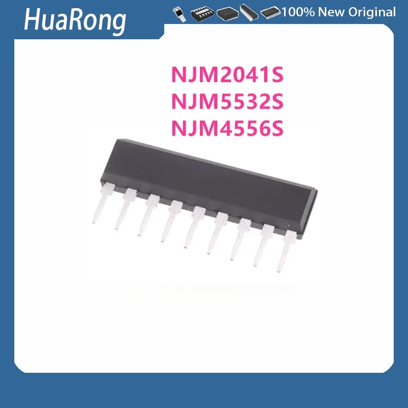 10Pcs/Lot NJM2041S NJM2041 NJM5532S NJM5532 NJM4556S NJM4556 ZIP9