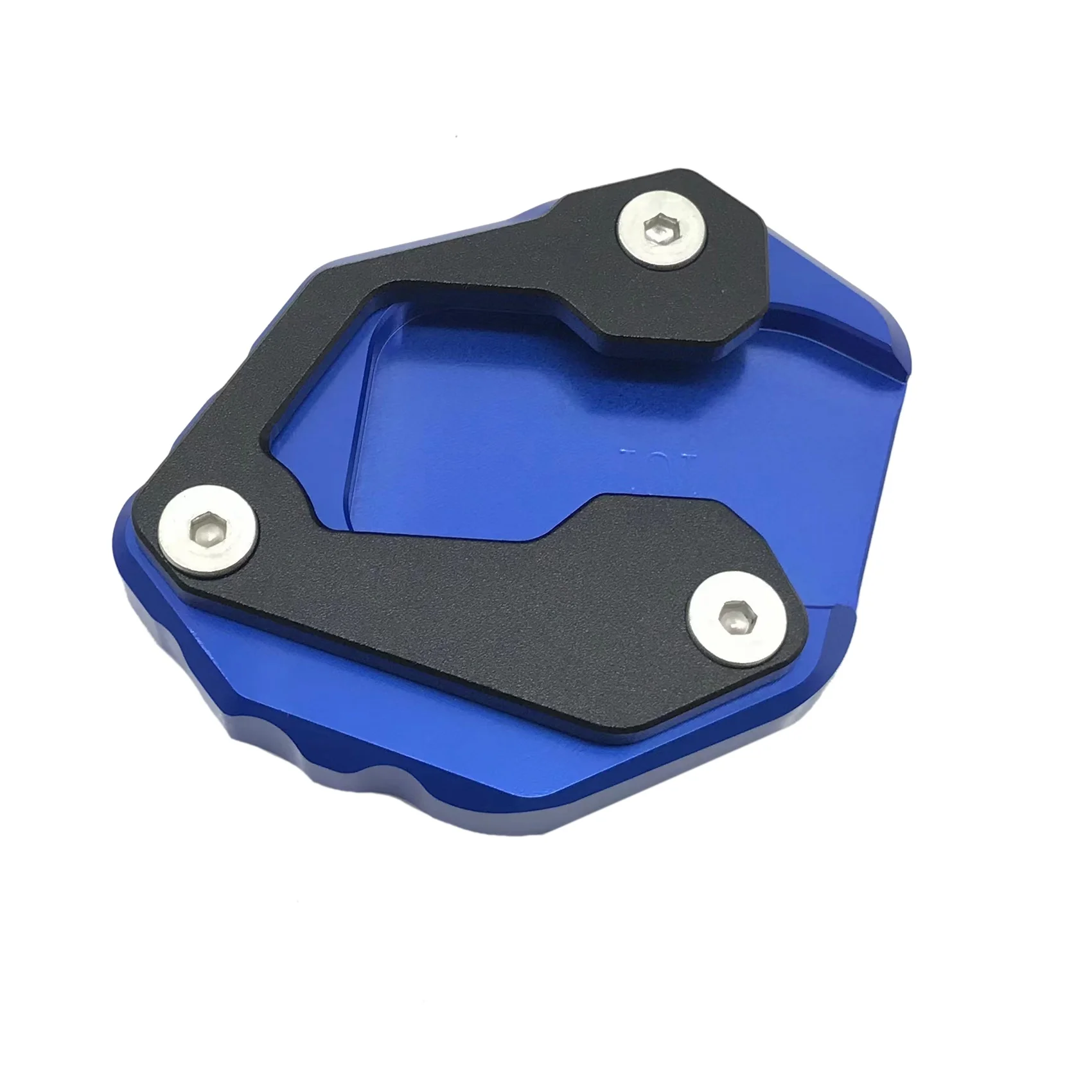 For Yamaha MT-09 Tracer MT09 TRACER900 XSR900 Motorcycle Kickstand Side Stand Extension Pad Plate Enlarge Blue