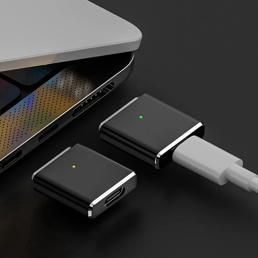 Адаптер типа C на 3, 100 Вт для быстрой зарядки, портативный, для 15 дюймов M2Chip, серебристый