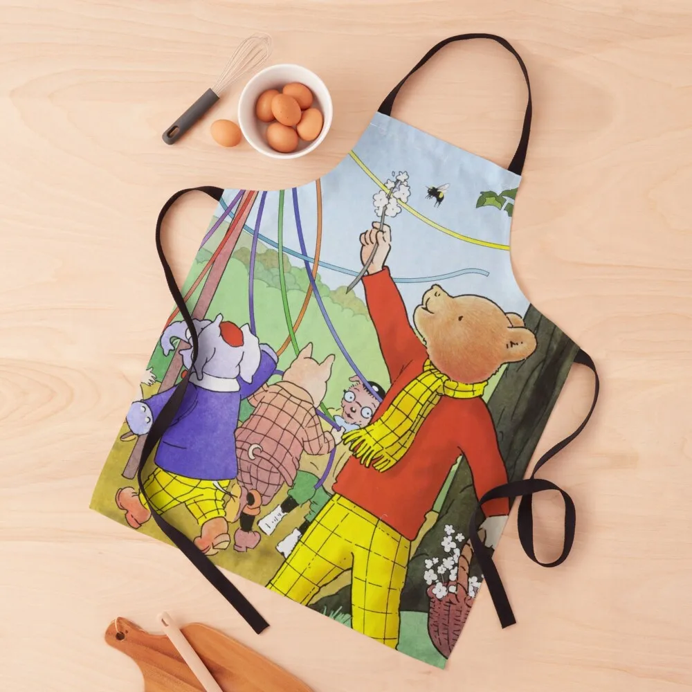 

Rupert Bear Apron Kids Teacher Things For Kitchen Apron