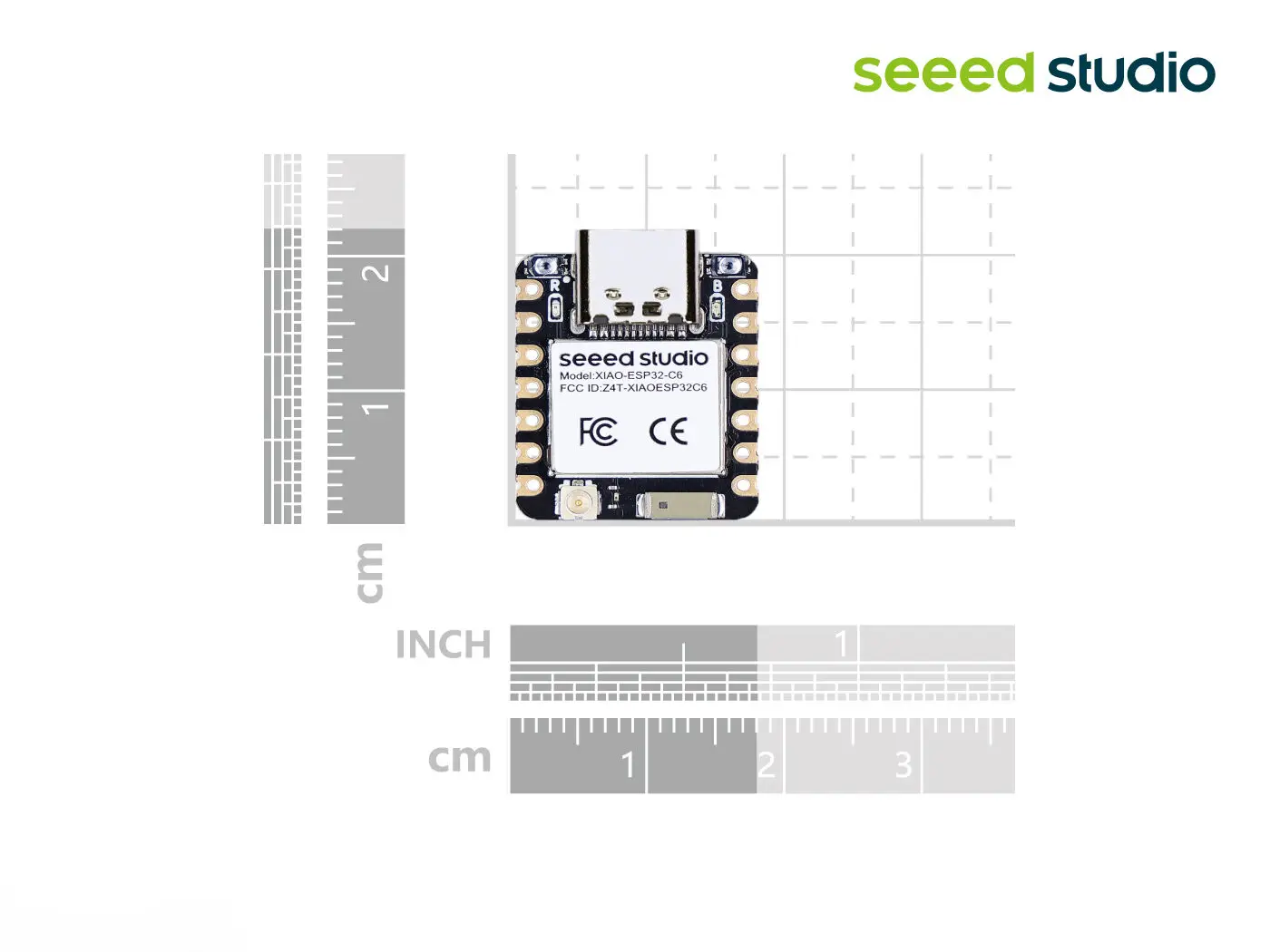 Seeed Studio XIAO ESP32C6 ESP32 nRF52840 Development Board ESP32C3 ESP32S3 Sense RA4M1 RP2350 SAMD21G18 RP2040 view 6