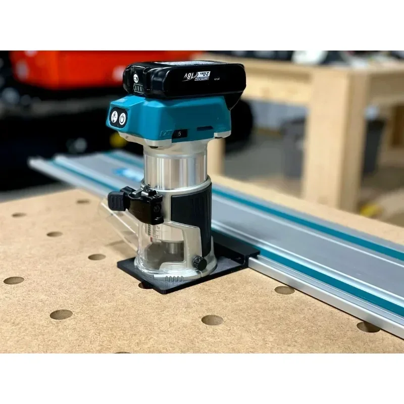 Siga o Adaptador para Makita Router de Festool 18v Rt0700c Adaptador do Trilho do Guia Somente