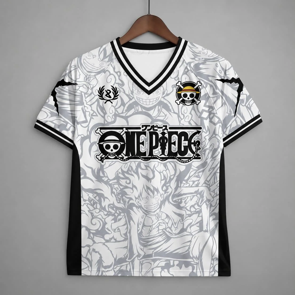 OnePiece Anime Collection Jersey Strohhut Crew Charakter Mesh Atmungsaktives Sport-Freizeit-T-Shirt für Erwachsene/Kinder Familien-Set – Detail 4