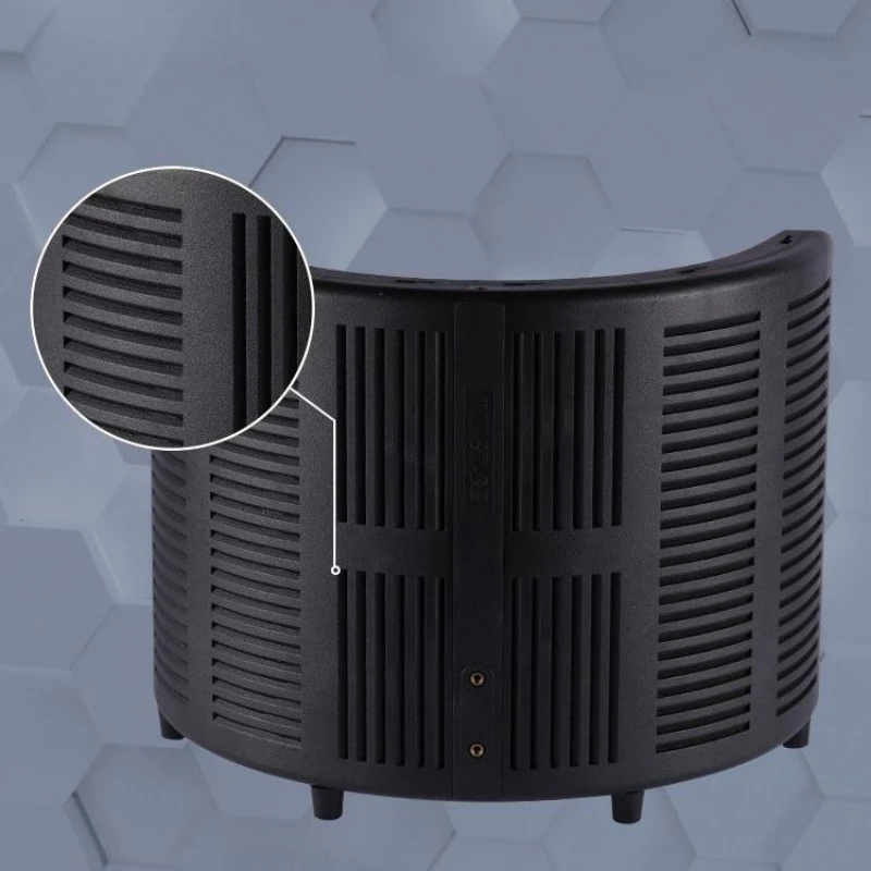 Recording dubbing, audio book 8-layer sound insulation cover, microphone noise reduction, sound absorption, and room mixing