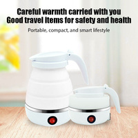 Foldable And Portable Teapot Water Heater 600ML Household Travel Electric Water Kettle 220V Kitchen Appliances Water Boiling Pot