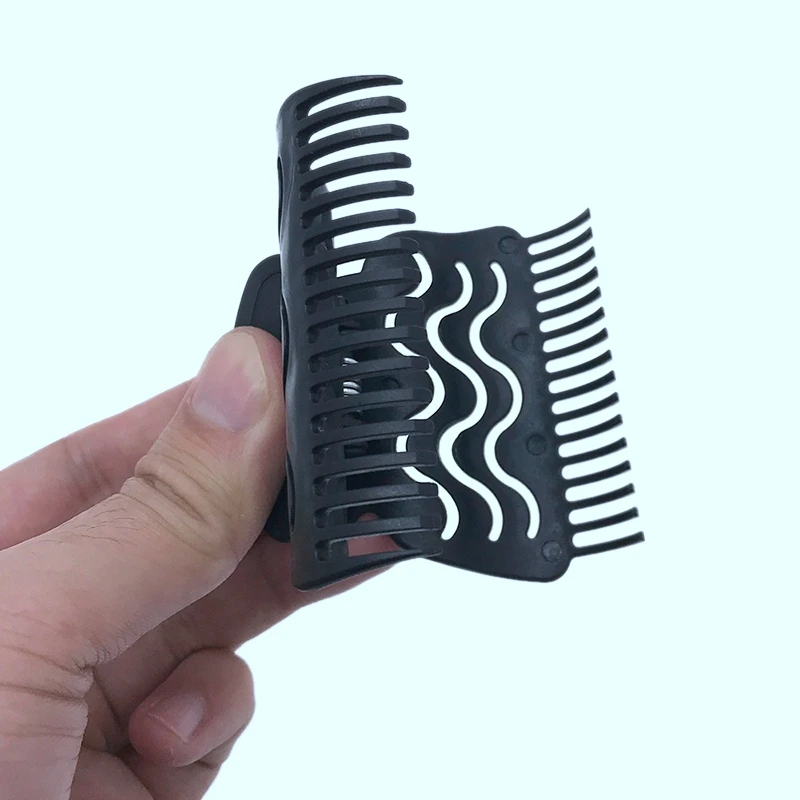 12Pcs/Set 3 Sizes Detachable Handle Hair Roller Brush With Positioning Clips Ceramic Barrel Curler Comb Hairdresser