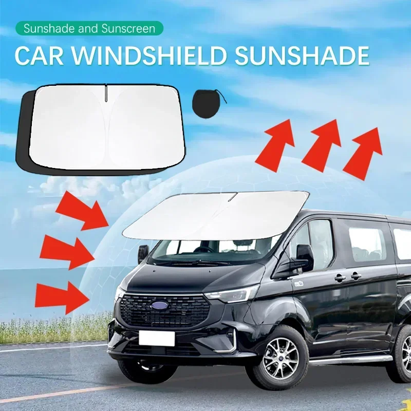 Car Sun Visor Windshield Sunshade Heat Insulation Summer Cooling Auto Accessories Physical Cooling view 2