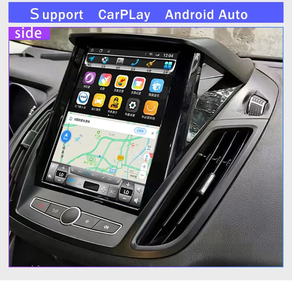 JIUYIN Car Radio For Ford KUGA C-max Escape 2013 2014 2015 Multimedia  CarPlay Android Video Player Navigation GPS Stereo