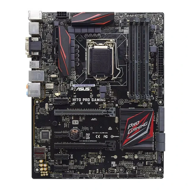 ASUS LGA 1151 Motherboard H170 PRO GAMING Supports for Intel Core i3 6100  7100 i5 6400 6500 6600 7400 7500 7600 i7 6700 7700K - AliExpress 7