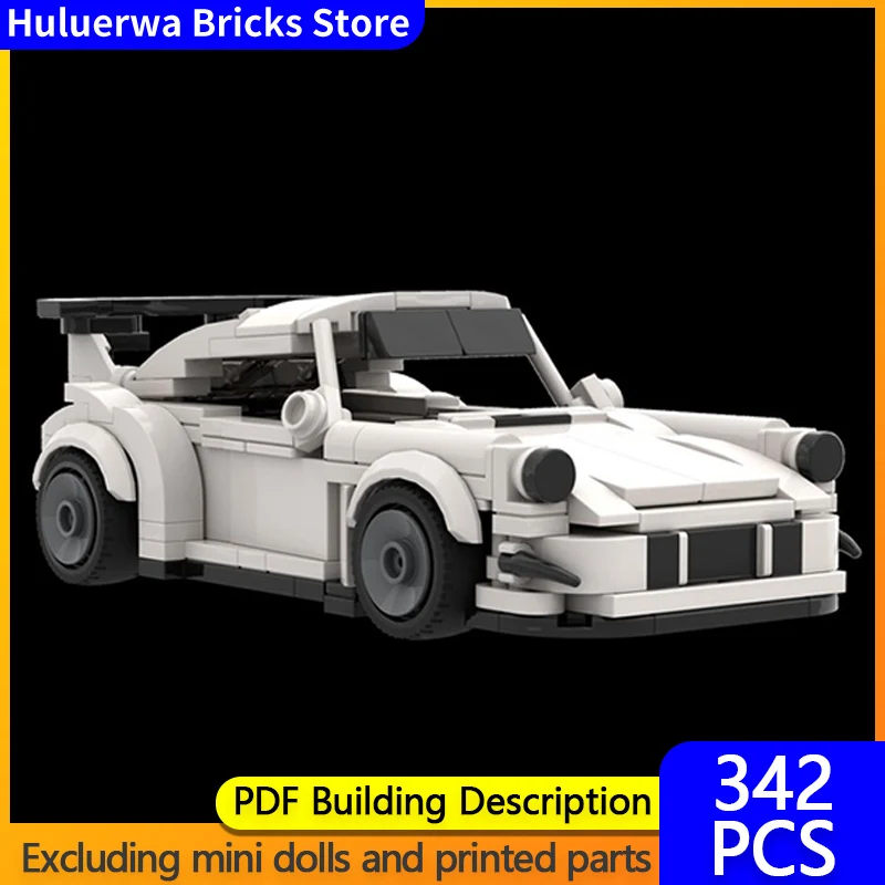 

Speed Hypercar Model MOC Building Bricks Modified Sports Car Modular Technology Gifts Holiday Assemble Children Toys Suit