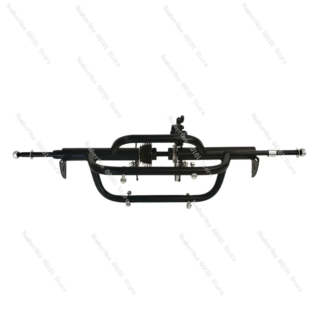 Spot supply of human tricycle accessories, elderly pedal tricycle rear axle, wheel rear flower basket\
