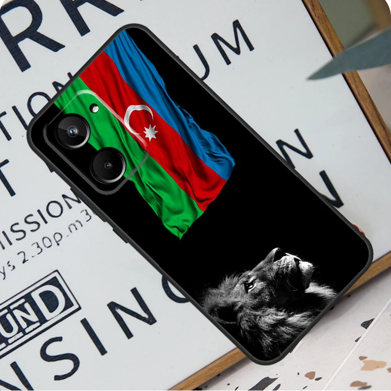 Azerbaijan Buta Flag For Realme 12 11 10 9 Pro Plus GT5 GT Neo 6 C55 C53 C51 C35 C33 C30 C25s C21Y C31 C67 Case