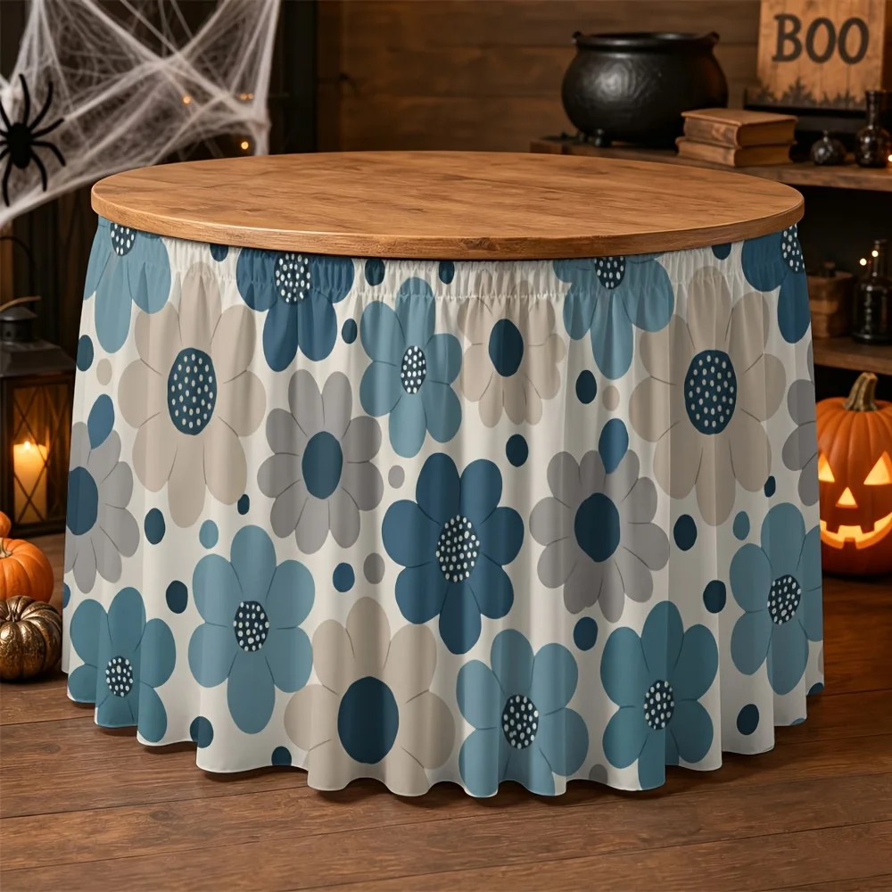 One printed tablecloth decoration suitable for the dining table and special events - easy to clean