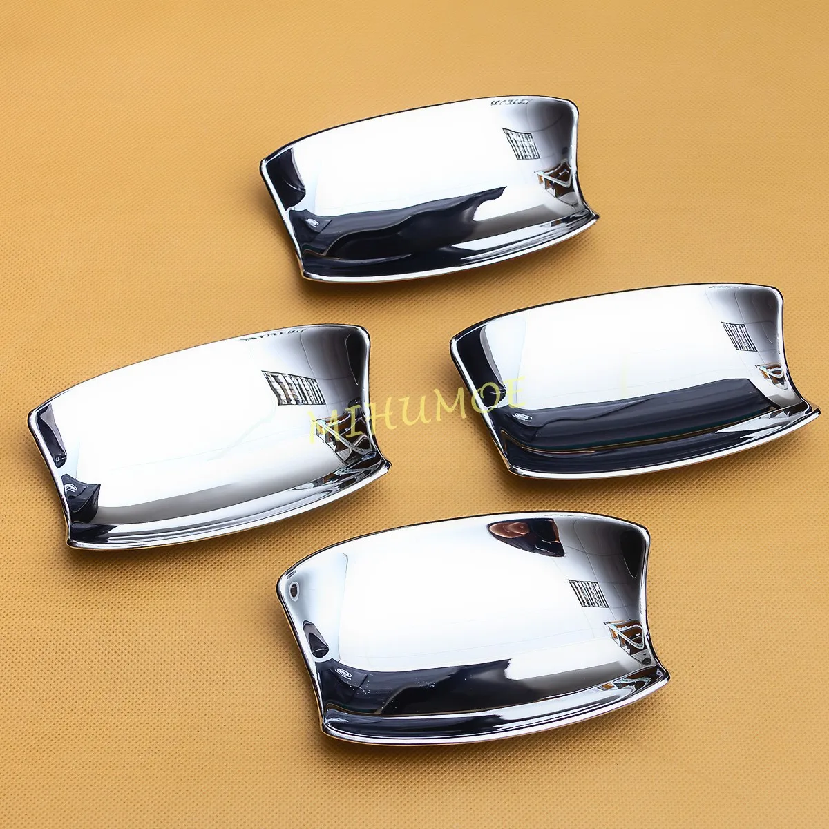 For Mitsubishi Outlander 2022 2023 2024 2025 Car Accessories Glossy Chrome Exterior Door Handle Bowl Cup Protector view 3