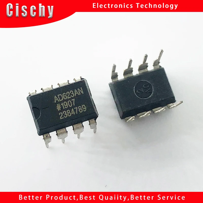 1pcs/lot AD623A AD623ANZ AD623AN AD623 DIP-8 In Stock