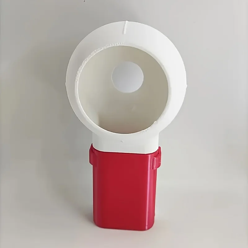 Rotating Nozzle Drill Bit Dust Box with Rotary Tilting System - Ergonomic & Efficient Design, Prevents Dust Falling to Ground, I