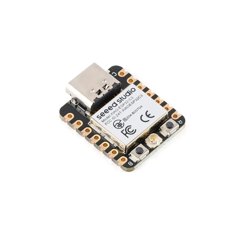 2 buah papan pengembangan nirkabel ESP32C3 Seed Studio XIAO BLE WIFI modul kecil MCU 4MB 400KB UNTUK Arduino