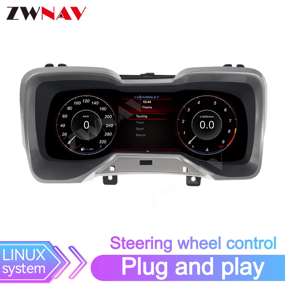 ZWNAV автомобильный ЖК-цифровой кластер для Chevrolet Camaro 2010-2015 виртуальные спидометры приборная панель плеер приборная панель инструмент ZWNAV автомобильный ЖК-цифровой кластер для Chevrolet Camaro 2010-2015 виртуальные спидометры приборная панель плеер приборная панель инструмент