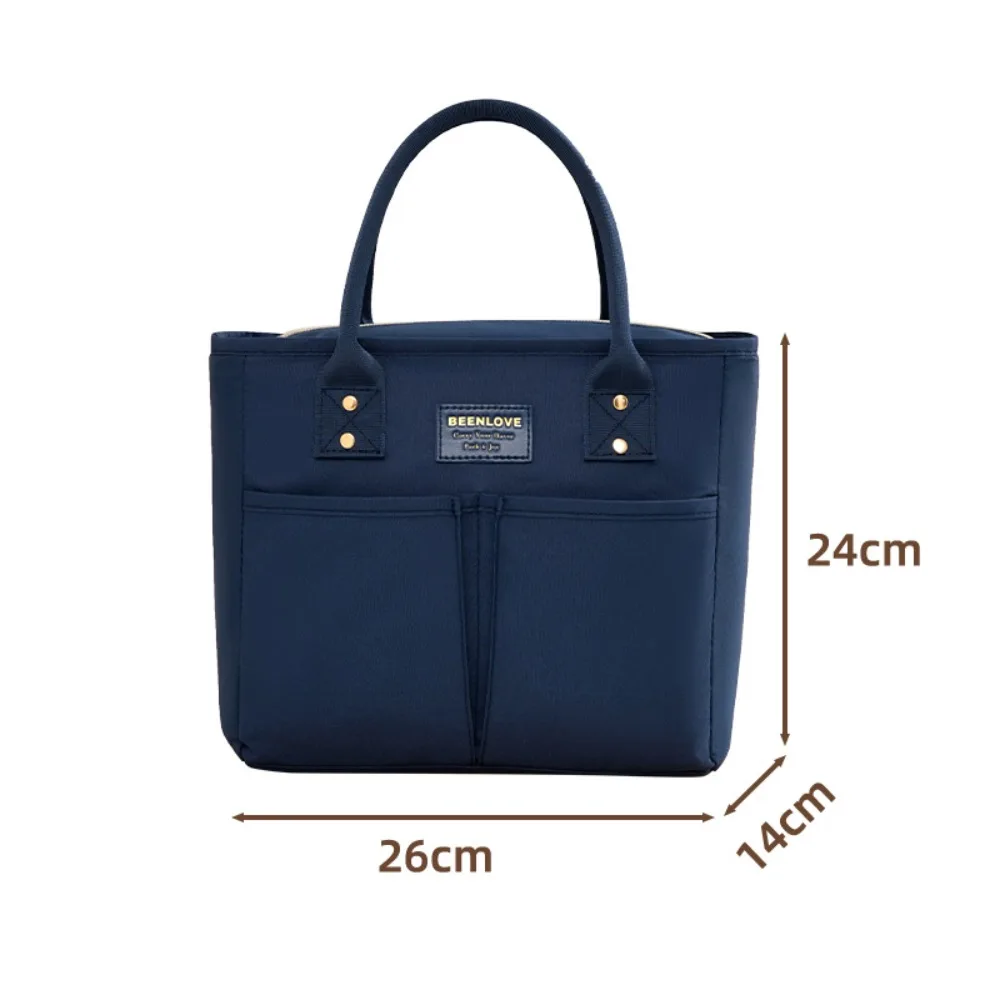 

Portable Thickened Winter Lunch Bag Waterproof Keep Warm Insulated Thermal Bag Large capacity Durable Storage Bag Student