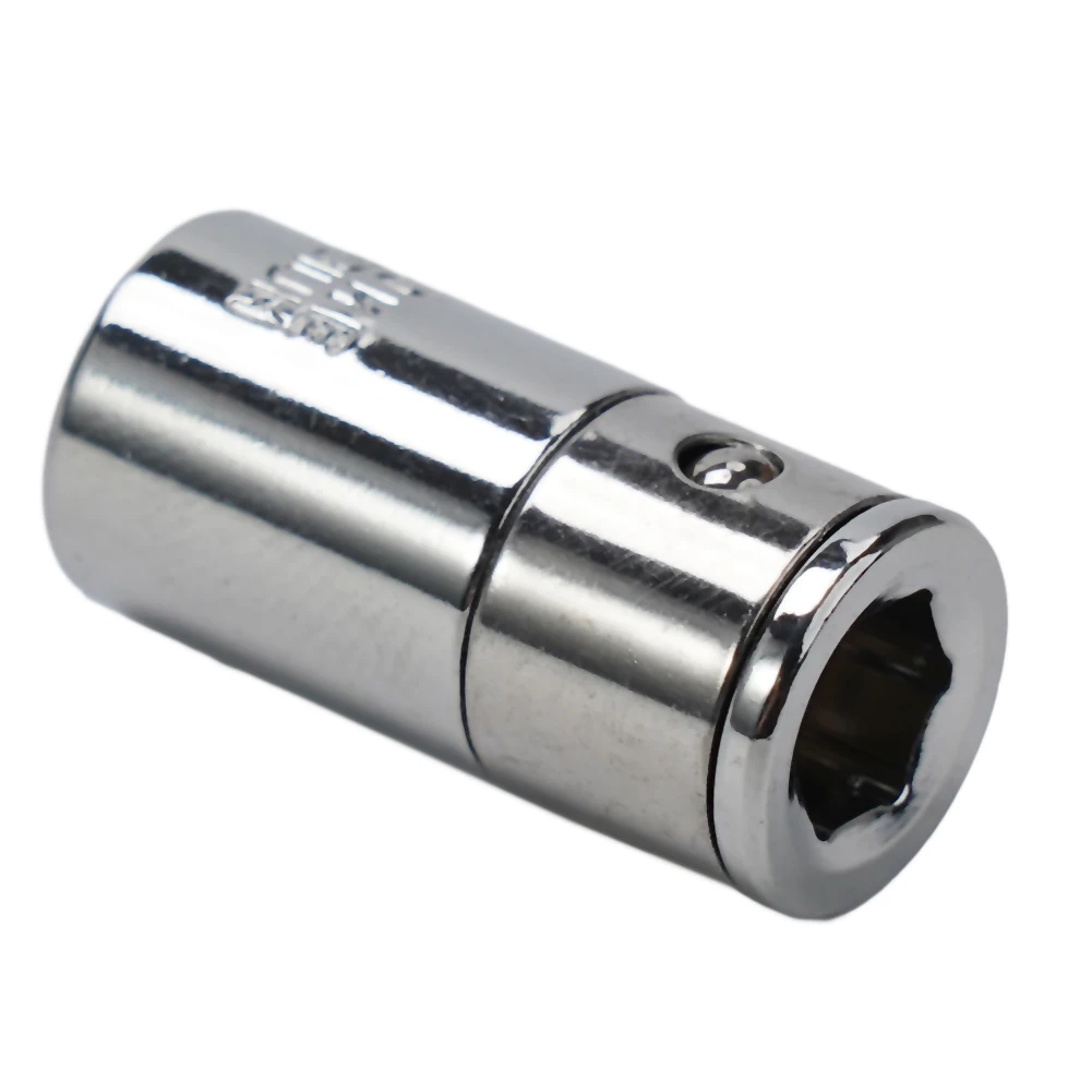 

25mm 1/4" Square Drive To 1/4" Hex Shank Socket Bits Converter Quick Release Screwdriver Holder Impact Socket Adapter