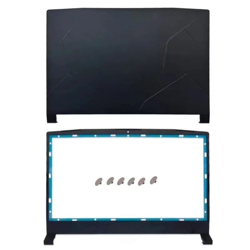 New Laptop Back LCD Cover Top Case/ LCD Front Bezel/ LCD Hinges For Bravo 15 MS-158K Katana GF66 11UE 11UG MS-1581 15.6