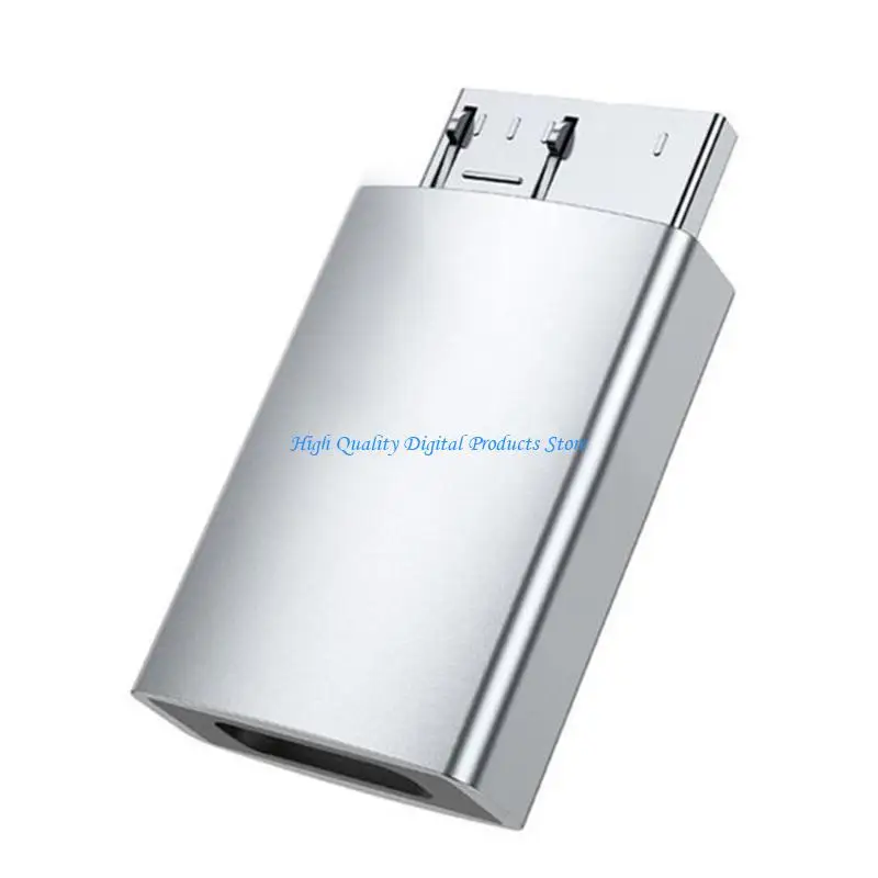 

U2JE USB C to USB3.0 Micro B Adapter Fast Transfer Rate, Sturdy Aluminum Housing,for External Hard Drive Play and Use