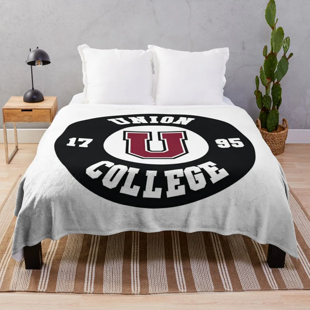 

Union College (N.Y.) dutchmen Throw Blanket sofa bed Retros Large for babies Blankets