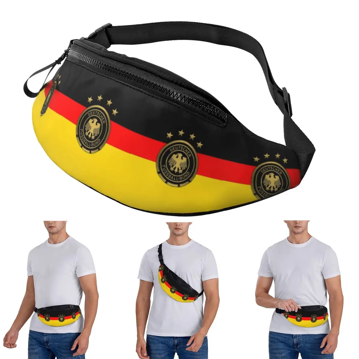 

Поясная сумка через плечо, немецкий DK Reich, империя флага, мужская и женская поясная сумка, дорожная сумка для бега, денег, сумка для телефона