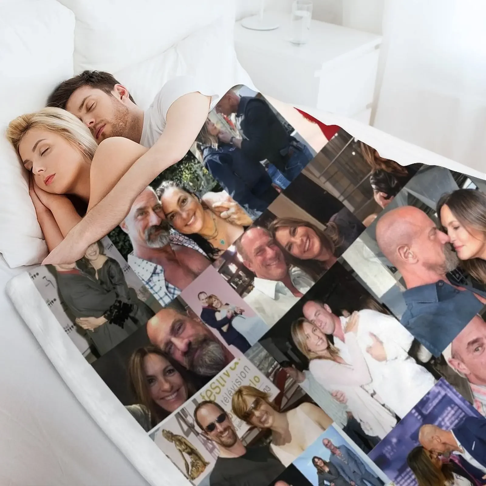 كريس ميلوني وماريسكا هارجيتاي رمي بطانية السرير منقوشة الشعر الزخرفية أريكة لبطانيات الأريكة