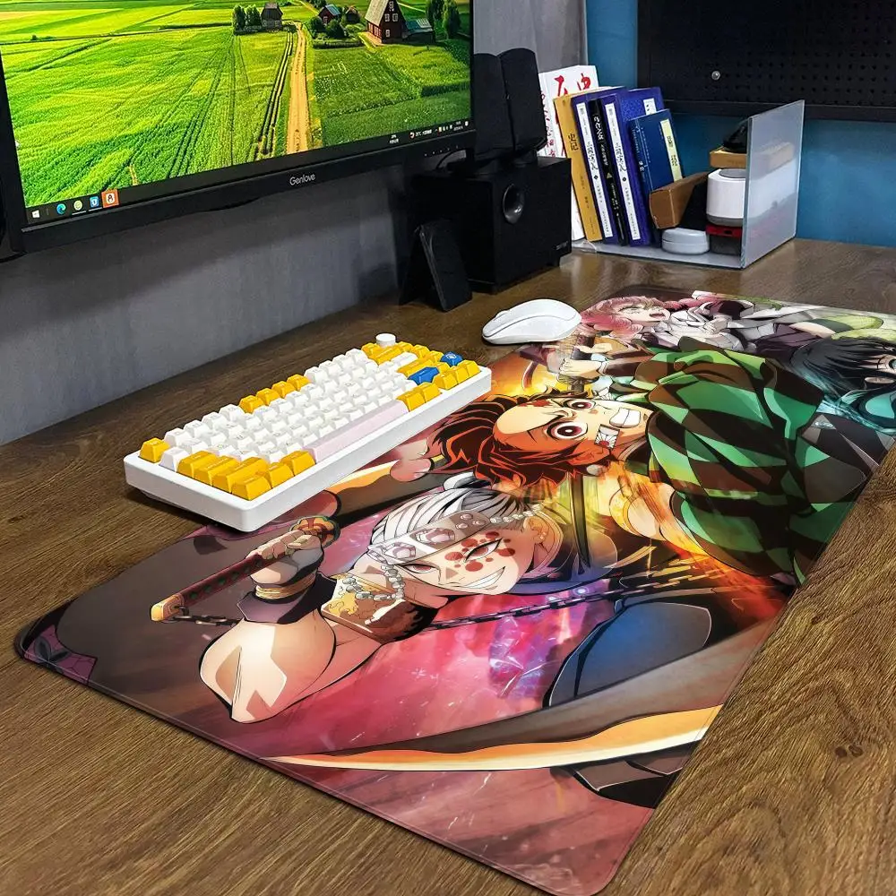 

Demon Slayer Mouse Pad MouseMat XXL Computer Accessories Large Keyboard Laptop Table Pad The New Product Gamer Gaming