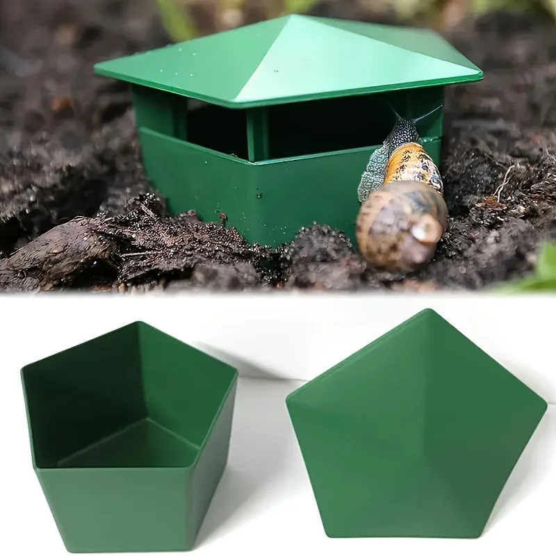 

4/2Pcs Snail Cage Insect Trap Garden Crawler Trap Succulent Plant Flower Pot Ornament Crawler Trap