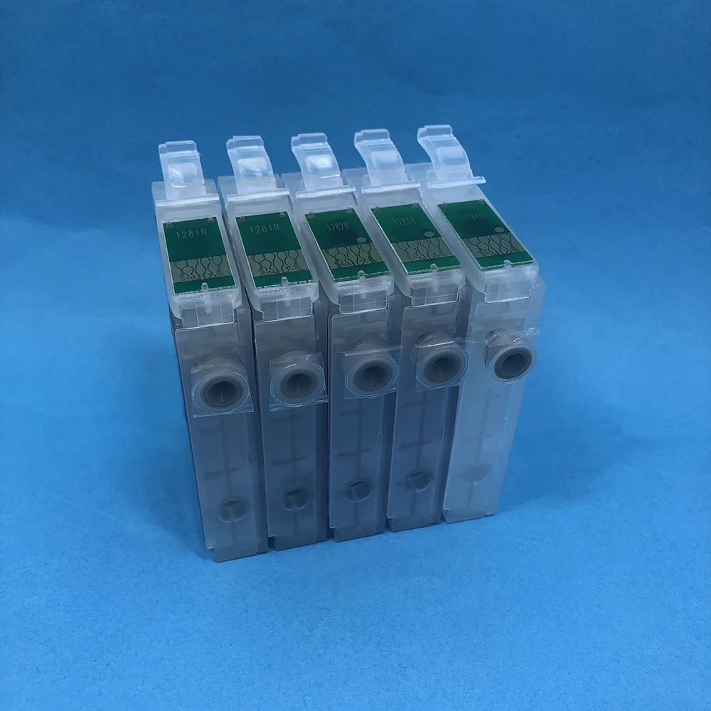 T1285 Refillable Ink Cartridge For Epson SX125 SX130 SX230 SX235W SX420W SX440W SX430W SX425W SX435W SX438 SX445W BX305F