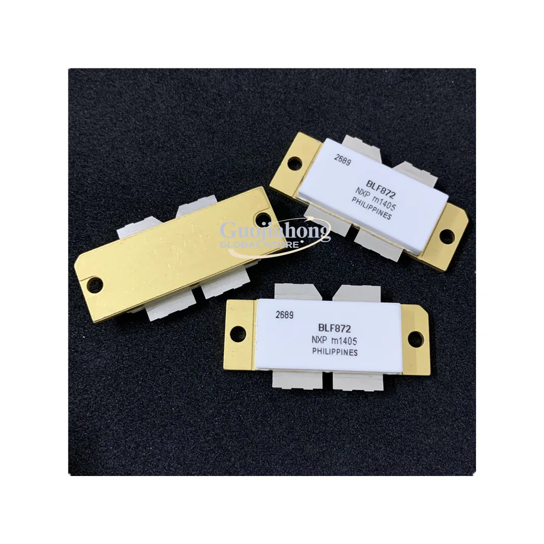 BLF872 SOT800-1 - A 300W LDMOS power transistor for broadcast transmitter applications and industrialapplications.