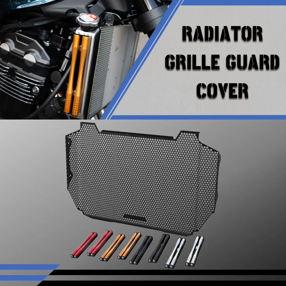 

Motorcycle Accessories Aluminum Radiator Grille Guard Cover Protector FOR KAWASAKI Z900RS Z 900 RS Performance SE 2021-2023 2022